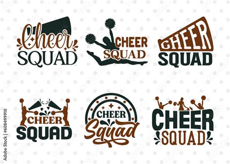 Cheer Squad SVG Bundle, Cheerleading Svg, Cheer Svg, Cheer Life Svg ...