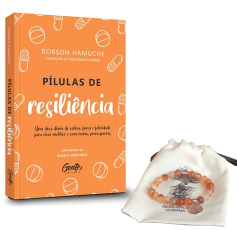 Kit P Lulas De Resili Ncia Cont M Livro Pulseira Gata De Fogo