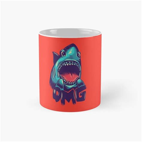 Shark Coffee Mug 11oz 15oz - Tees.Design