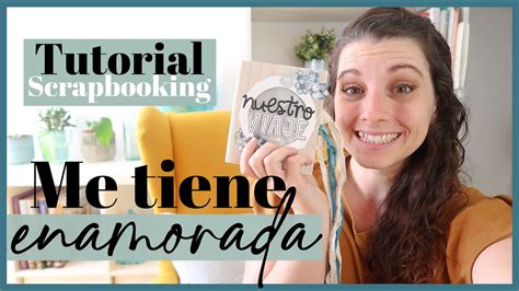 Cómo hacer un SCRAPBOOK SHAKER LOMO COSIDO MUY FÁCIL con mi