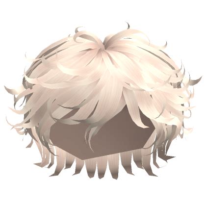 Blonde Messy Hair Roblox Item Rolimon S