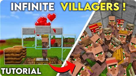 Automatic Villager Breeder Tutorial In Minecraft Bedrock 120 Youtube