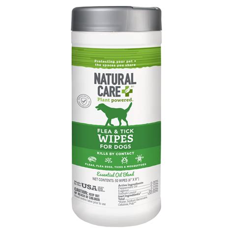 Flea & tick wipes for dogs | Natural Care