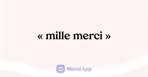 Crit On Mille Merci Mille Mercis Ou Milles Mercis