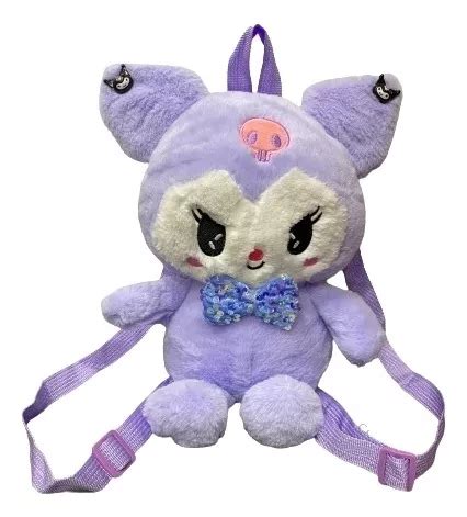 Maleta Peluche Kuromi 30 Cm Cuotas sin interés