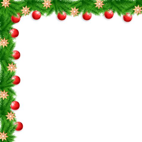 Realistic Christmas Wreath Vector Hd Images Realistic Christmas Frame