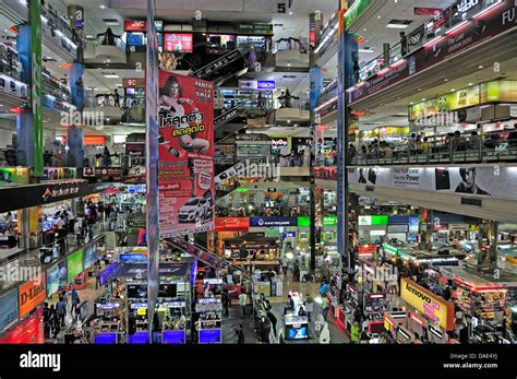 Computer Store Pantip Plaza Thailand Bangkok Stock Photo Royalty