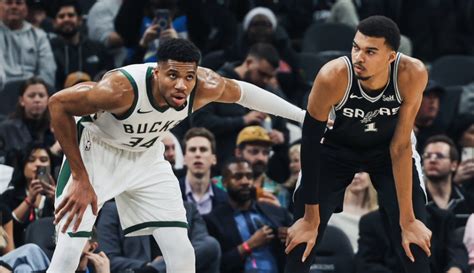 Inolvidable Primer Duelo Entre Giannis Vs Wembanyama Los Highlights