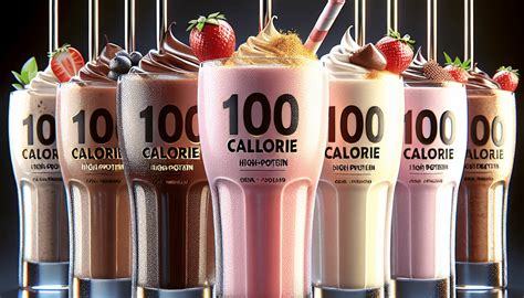 100 Calorie Protein Shakes Low Calorie High Protein Drinks Etprotein