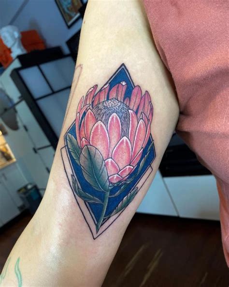 Beautiful Protea Tattoo Designs With Meaning Art And Design