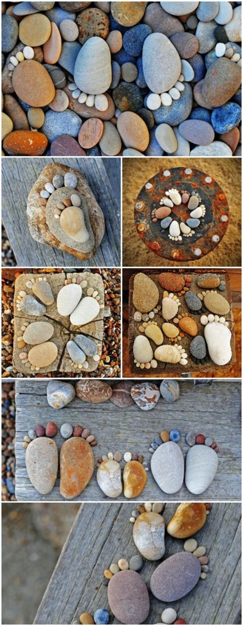 40 Gorgeous Diy Stone Rock And Pebble Crafts To Beautify Your Life