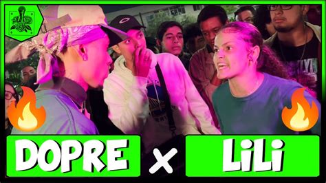 Dopre x Lili 1ªFASE 182ª Batalha do Ana Rosa YouTube