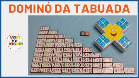 Aprenda TABUADA jogando DOMINÓ Ep 03 Cantinho da Tabuada