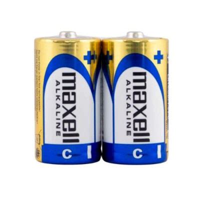 Pin Trung Maxell Alkaline LR14 Vỉ 2 Viên Chính Hãng Nhà Phân Phối Pin