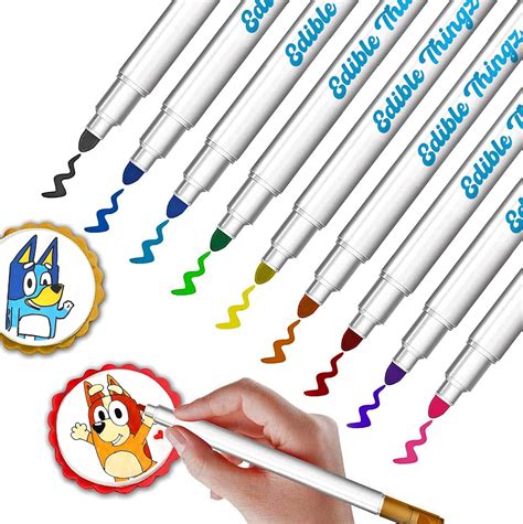 Amazon EdibleThingz Edible Food Coloring Markers Double Sided