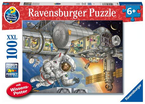 Ravensburger Kinderpuzzle Auf Der Weltraumstation Wieso