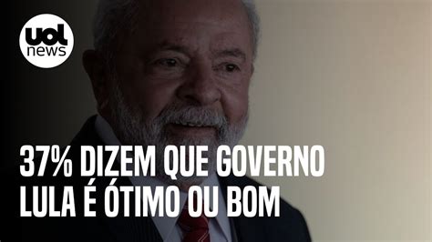 Ipec 37 dizem que governo Lula é ótimo ou bom 28 acham ruim ou