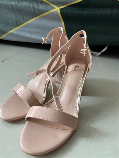 Shein Nude Heels Women S Fashion Footwear Heels On Carousell