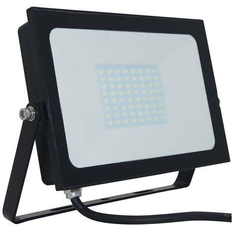 LED Outdoor Security Floodlight 50W Cool White 4000K IP65 Crompton