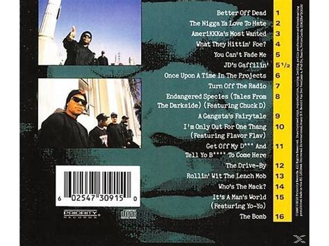 Ice Cube Amerikkkas Most Wanted Cd Ice Cube Auf Cd Online Kaufen Saturn