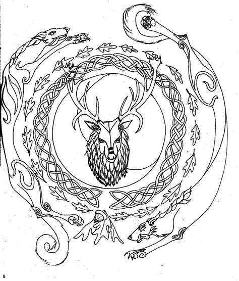 Herne The Hunter Inked By Shiningstarstag On Deviantart