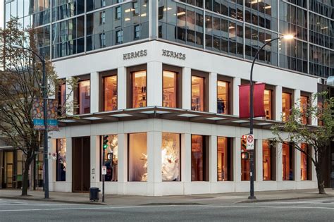 Hermès opens in Vancouver