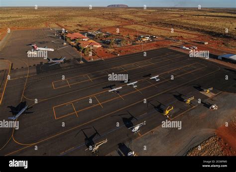 Uluru Connellan Airport Near Yulara In Australias Northern