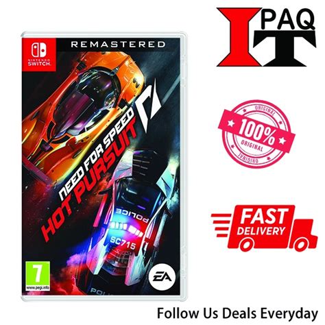 Nintendo Switch Need for Speed Hot Pursuit Remastered 中英文版 EU English Chinese Shopee Malaysia