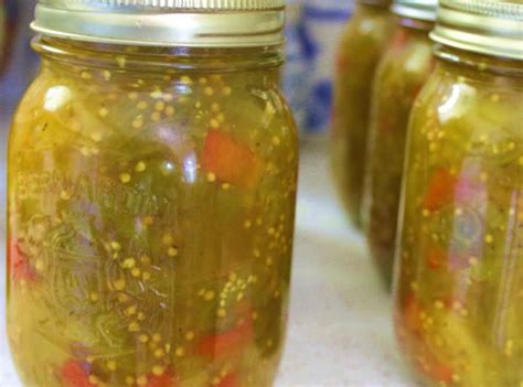 Green Tomato Relish Recipe Just A Pinch Recipes