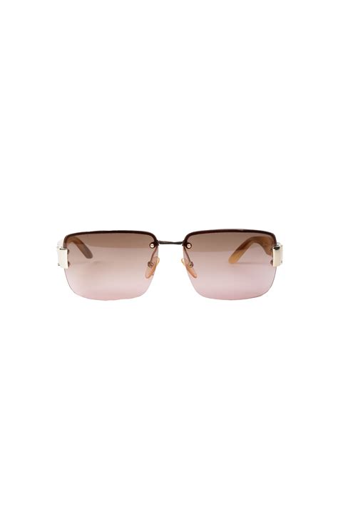 Christian Dior 2000s Rimless Sunglasses · Into