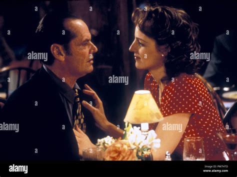 Film Still from "As Good As it Gets" Jack Nicholson & Helen Hunt © 1997 Tri Star/Gracie Films ...