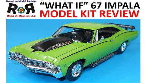 1967 Chevrolet What If Impala SS 1 25 Scale AMT 981 Model Kit Build