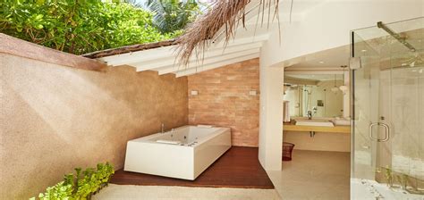 Sun Siyam Vilu Reef Jacuzzi Deluxe Beach Villa Maldives Water Villas