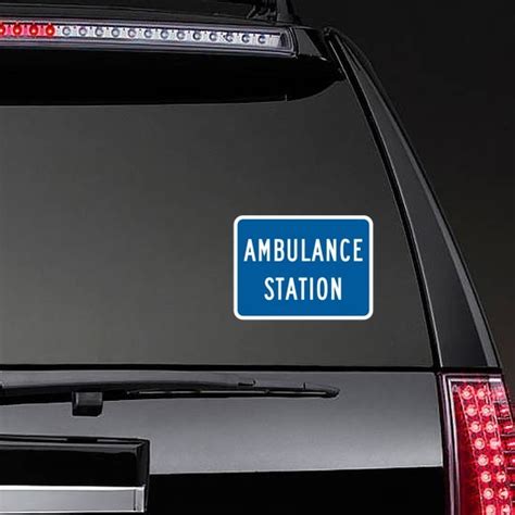 Ambulance Station Sticker