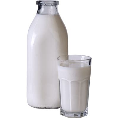 Vaso Y Botella De Leche PNG Transparente StickPNG