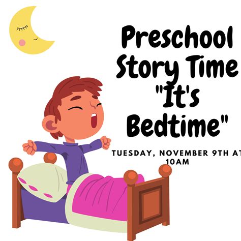 Preschool Story Time It’s Bedtime – Watseka Public Library