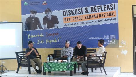 Mathla Ul Anwar Global School Gelar Diskusi Dan Refleksi Peringati Hpsn