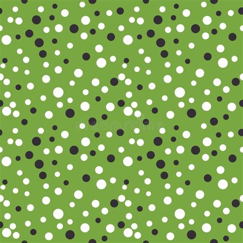 Green Polka Dot Vintage Pattern On Cloth Texture Stock Illustration - Illustration of background ...