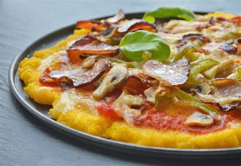 Polenta Pizza Rezept