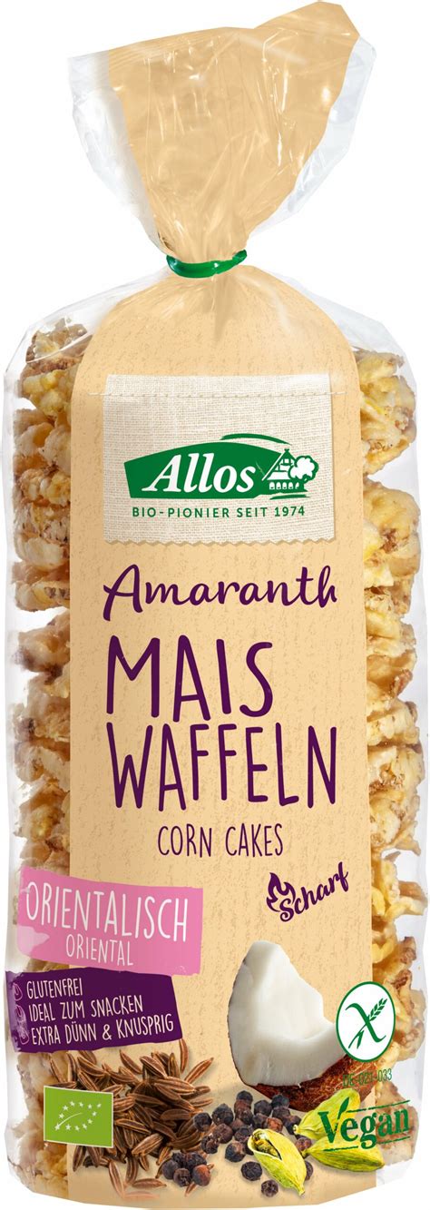 Allos Amaranth Mais Waffeln Orientalisch X G Online Kaufen