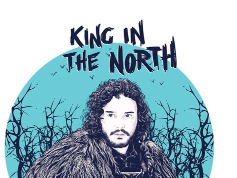 Jon Snow "The King in the North" on Behance