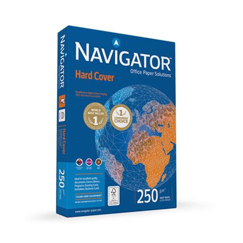 Navigator A4 Printer Paper 250gsm Ream - 125 Sheets - Office Point