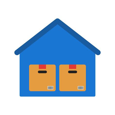 Storage Warehouse Vector Icon 355375 Vector Art At Vecteezy