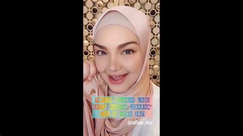 Siti Nurhaliza Nazam Lebaran LIVE IG 2021 30syawal 1442H YouTube