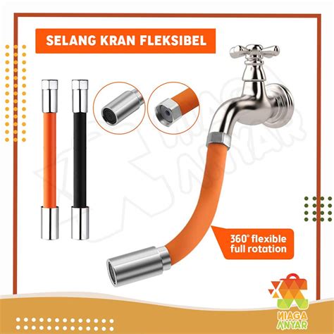 Jual Na Sambungan Kran Air Flexible Universal Selang Fleksibel