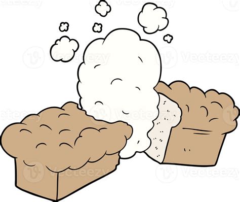 Freshly Baked Bread Cartoon Drawing 46723407 Png