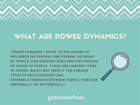 What Are Power Dynamics Meaning And Examples