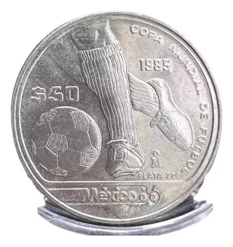 Moneda Pesos Copa Mundial Futbol M Xico Del A O Env O Gratis