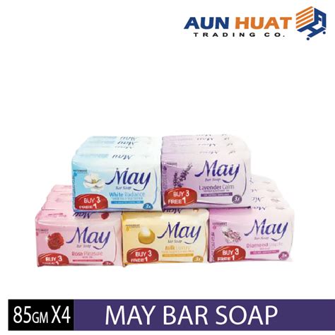 May Bar Soap 85gm X 3 Lazada