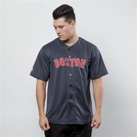 Majestic Athletic Mlb Replica Jersey Boston Red Sox Navy